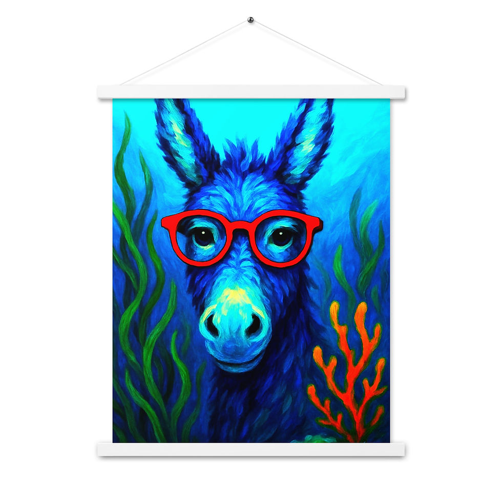 Thumbnail: Poster with hangers 18 x 24" Whisky under seas 