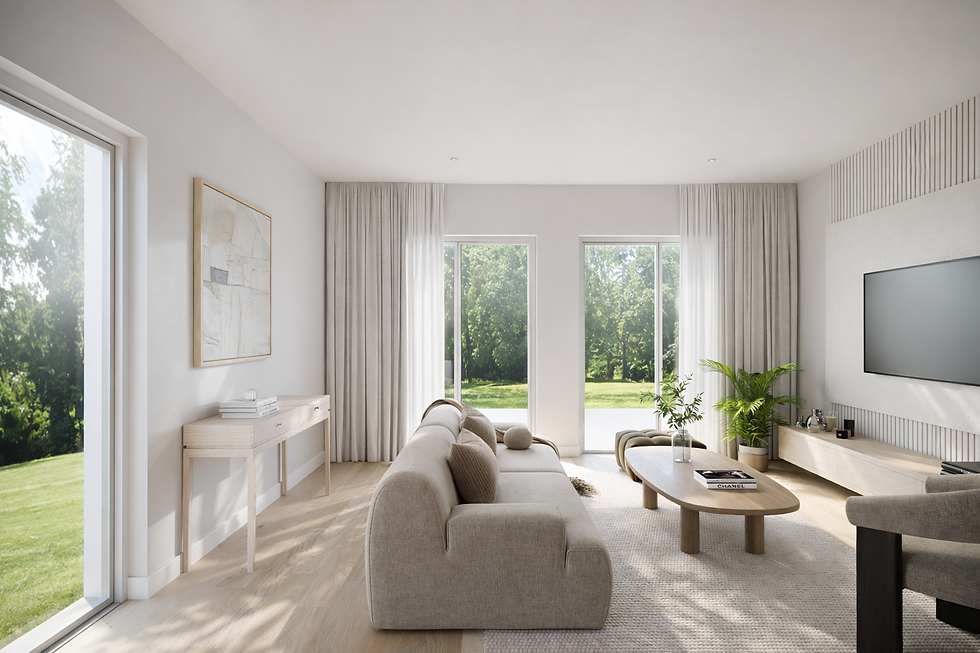Schlüsselfertiger Neubau eines modernen Einfamilienhauses in Bayern