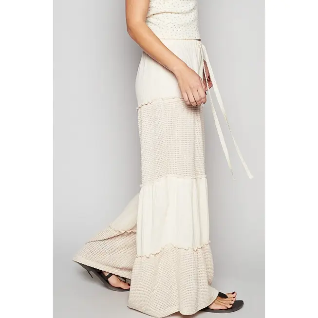 Thumbnail: Raw Edge Gauze Pants