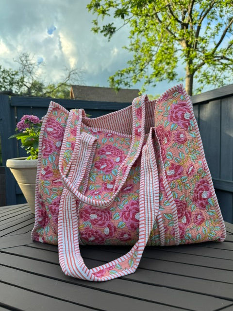 "Golden Hour" Quilted Bag