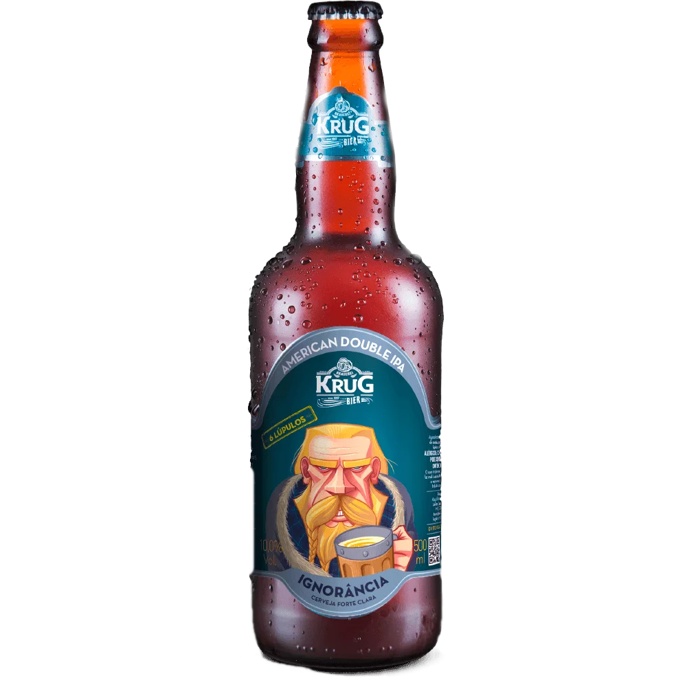 Creveja Krug Bier Double IPA 500ml