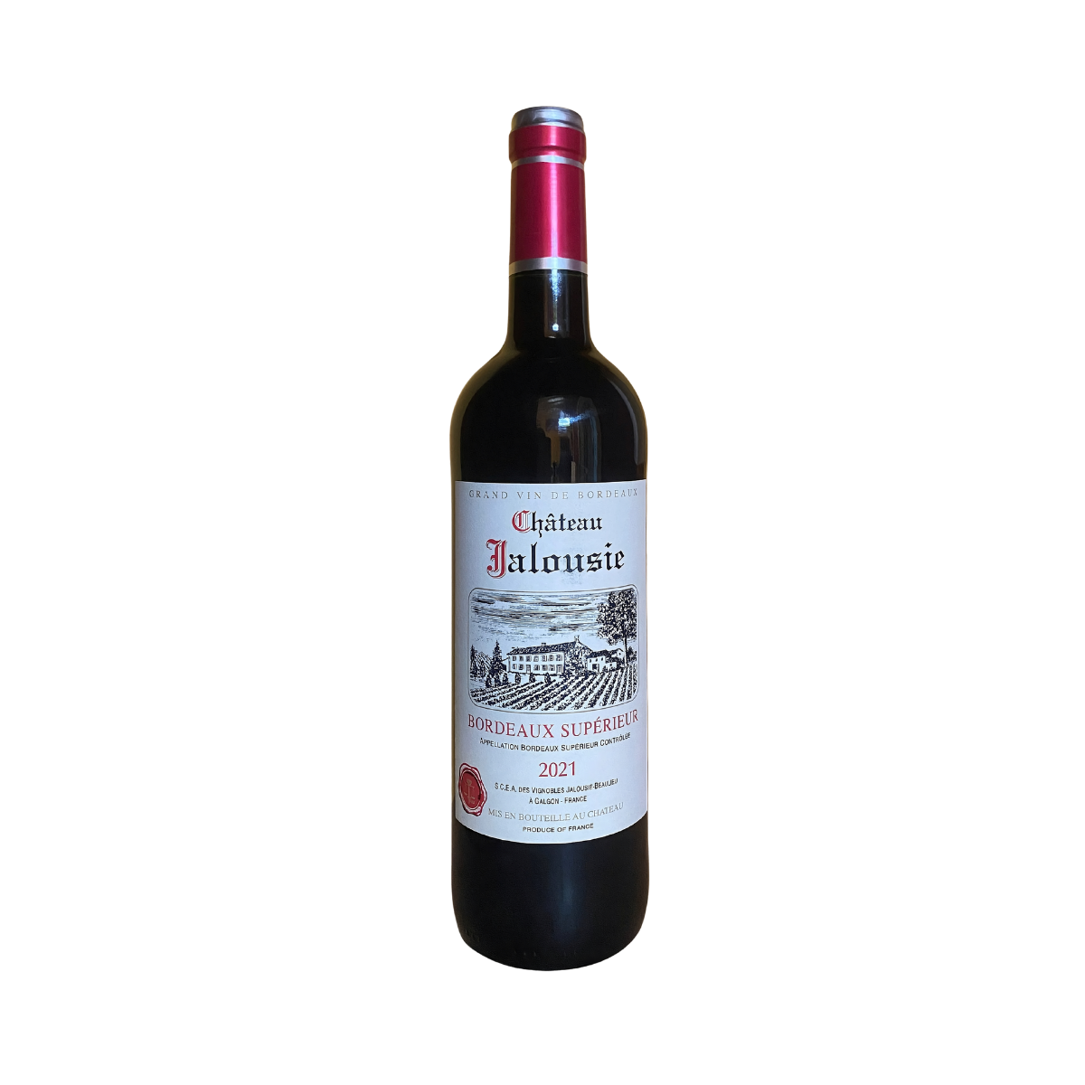 Vinho Château Jalousie Bordeaux Supérieur 750ml