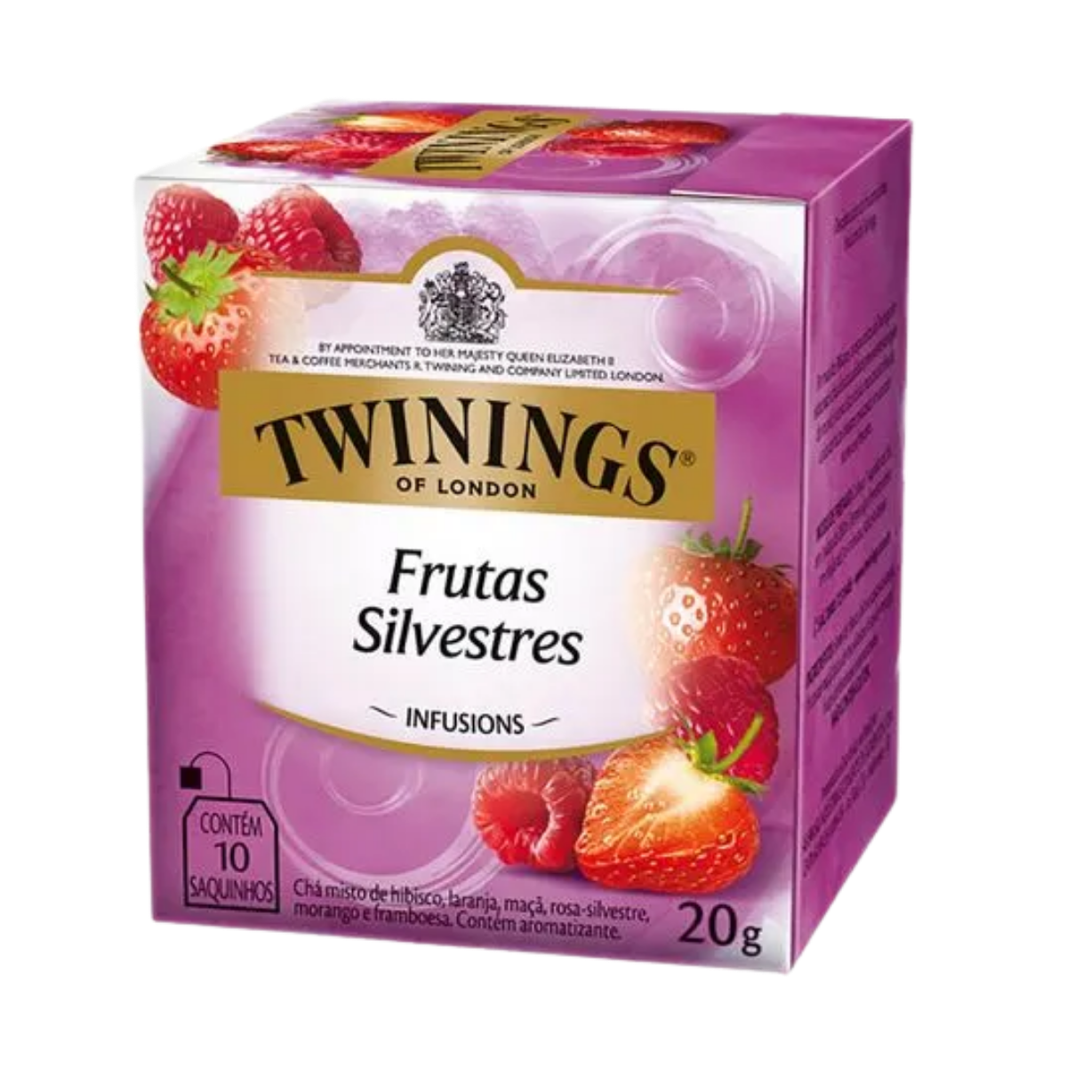 Chá Twinings Of London Chá Frutas Silvestres com 10 sachês