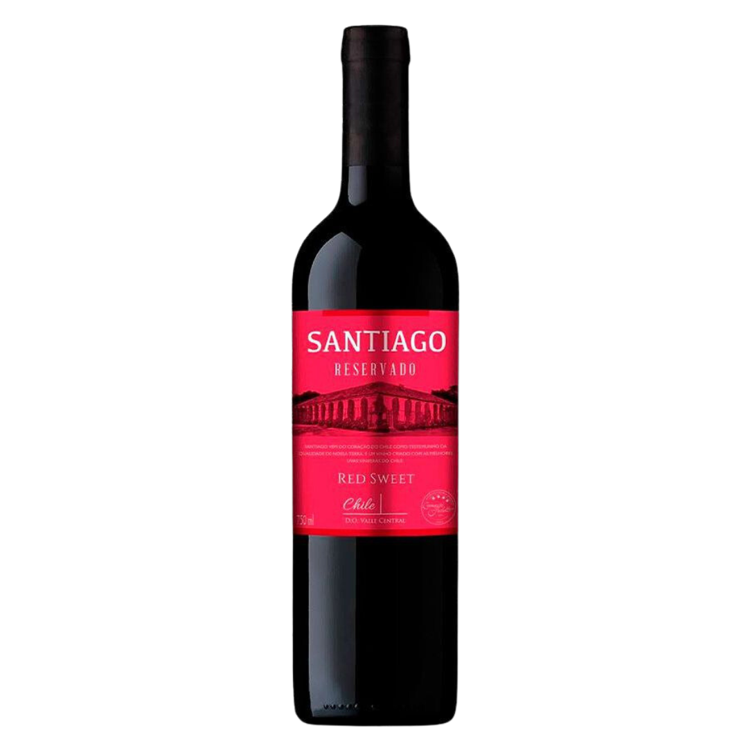 Vinho Tinto Santiago Reservado Sweet Red 750ml
