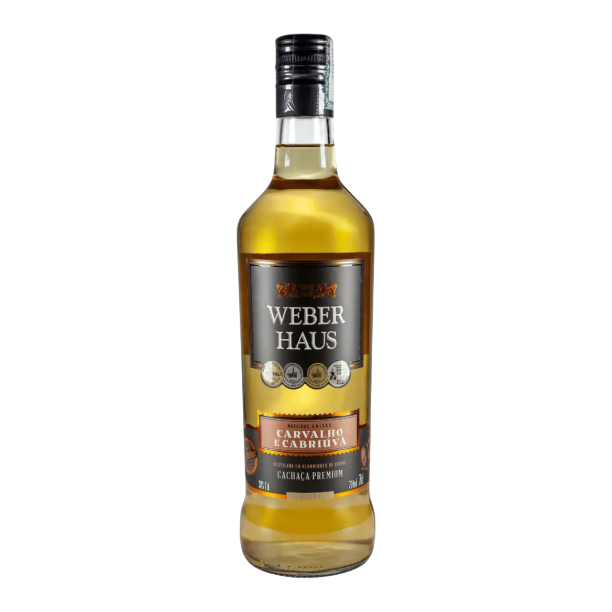 Cachaça Weber Haus Carvalho E Cabriúva 700ml