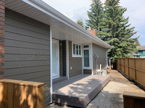 Hardie board siding in Calgary