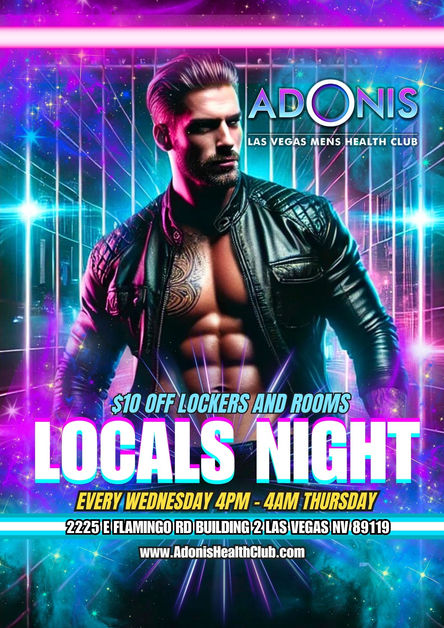 Adonis Events Gay Events & Specials | Adonis Gay Bathhouse Las Vegas