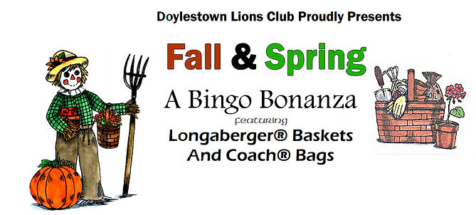 Doylestown Lions Club Bingo Bananza