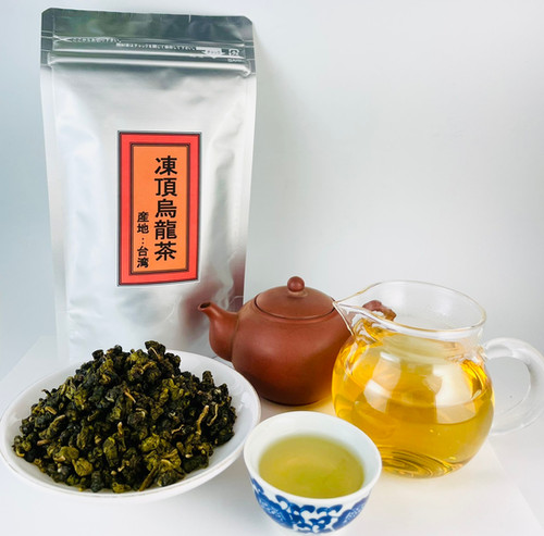 【台湾好茶】特極「鹿谷凍頂烏龍茶」三分火+五分火 150g 共2袋 台湾好茶】特極「鹿谷凍頂烏龍茶」三分火+五分火 150g 共2袋 臺茶舍