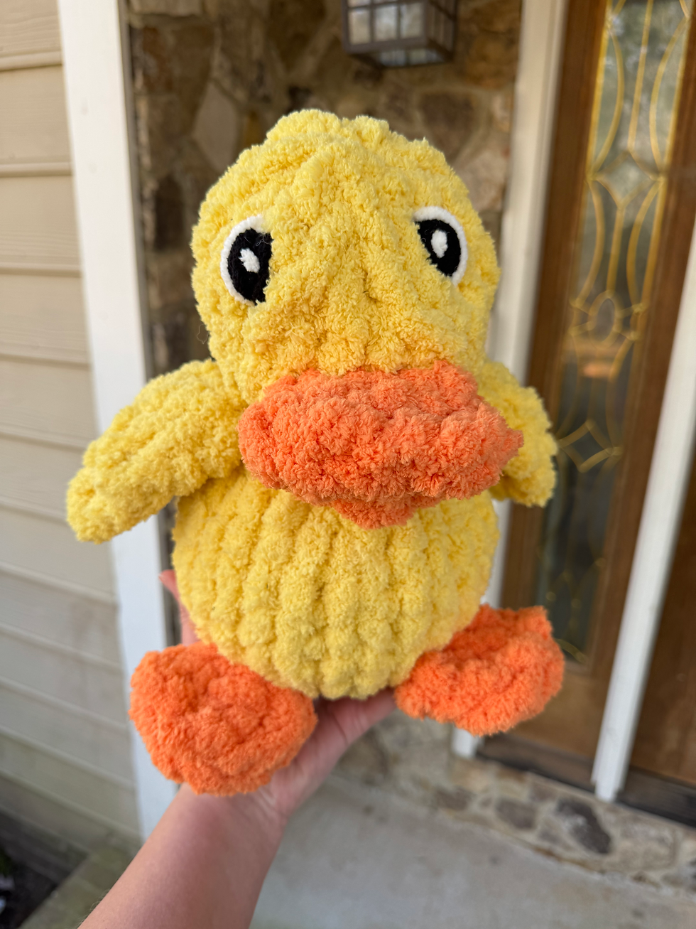 Thumbnail: Hand Knit Duck/Chicken
