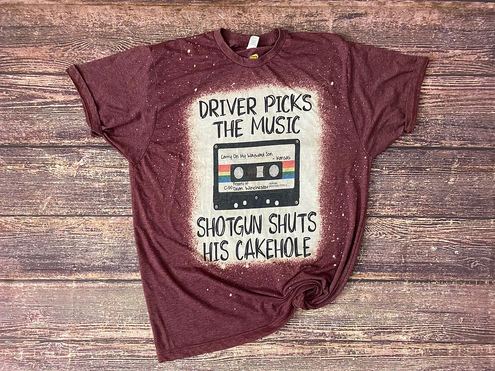 Thumbnail: Driver Picks the Music| Carry On | Supernatural | Bleached Tee