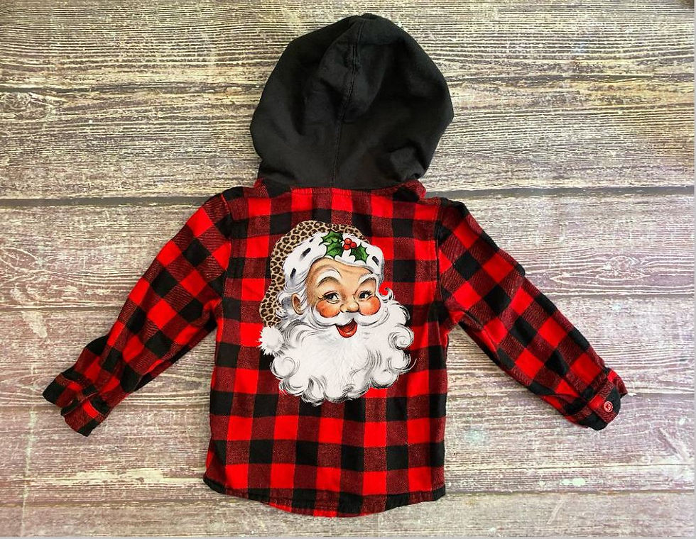 Toddler Flannel You Pick Design Red 3T Southern Sun Designs