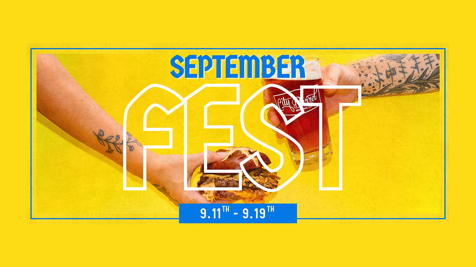 Septemberfest at City Barrel!