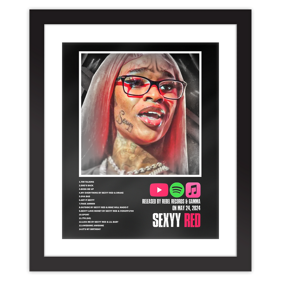 Thumbnail: Mixtape/Album Plaques - (Pick A Size)