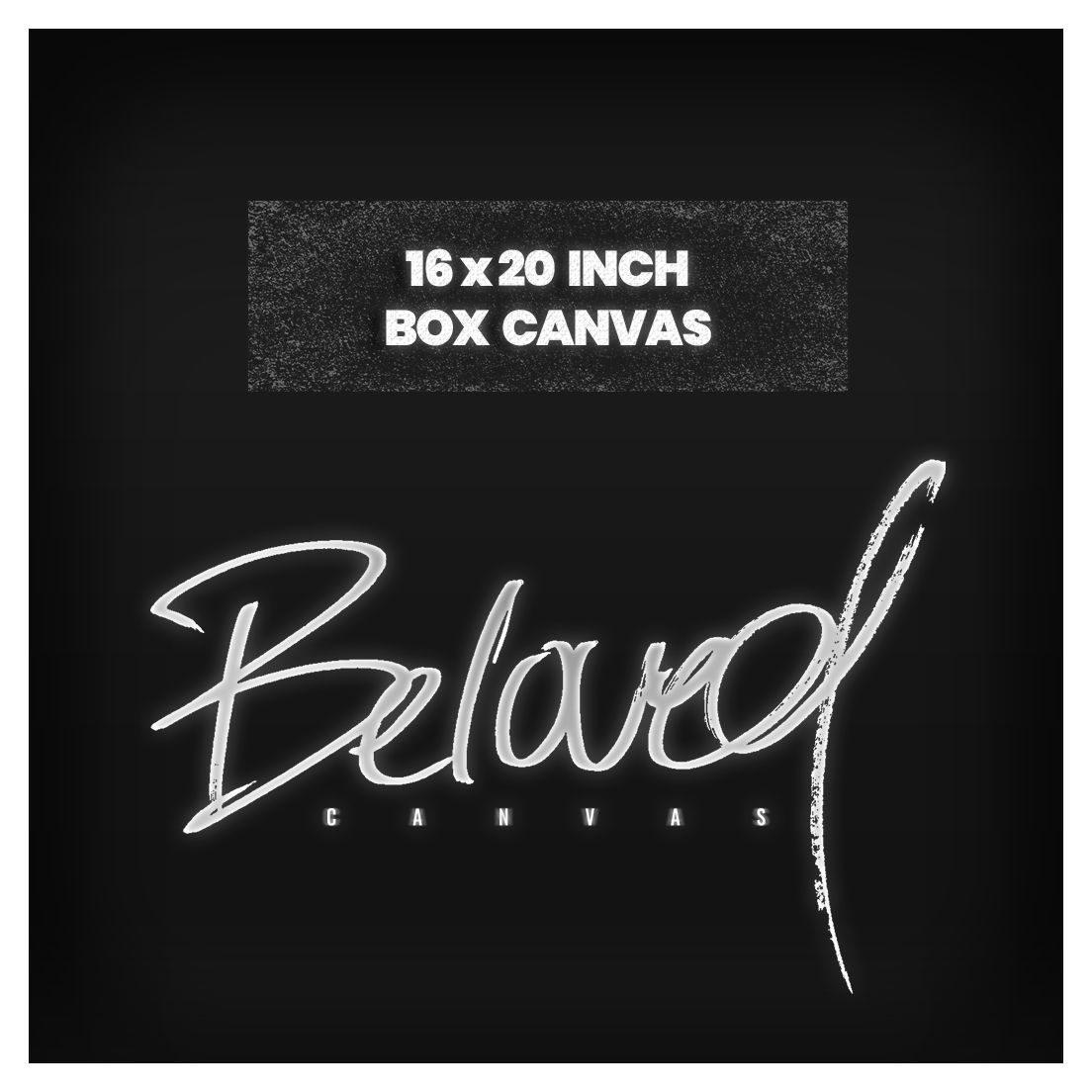 Box Canvas - 16x20 Inch