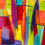 Miniaturbild: BILDERSET DUO METROPOLITAN LIGHTS 7 Urbanes Acrylkunstwerk mit klaren Linien, kräftigen Farbflächen u architektonischem Flair