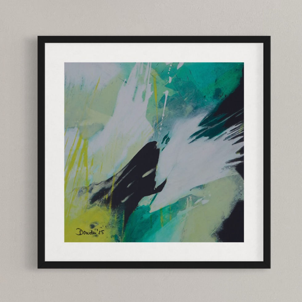 Miniaturbild: Giclée |  FREUDIGE HARMONIE  quadratisch 6S