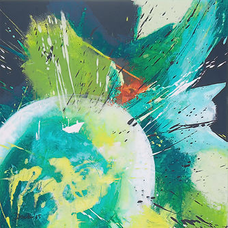 Energie im Fluss Giclée-Druck