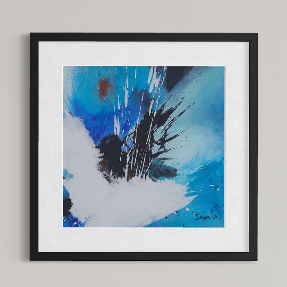 Miniaturbild: Giclée | EXPLOSION DER RUHE Quadratisch 2S