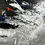 Thumbnail: SPLASH 4 Acrylbild mit abstrakten explosiven Farbformen in Blau, Rot, Gelb und Schwarz