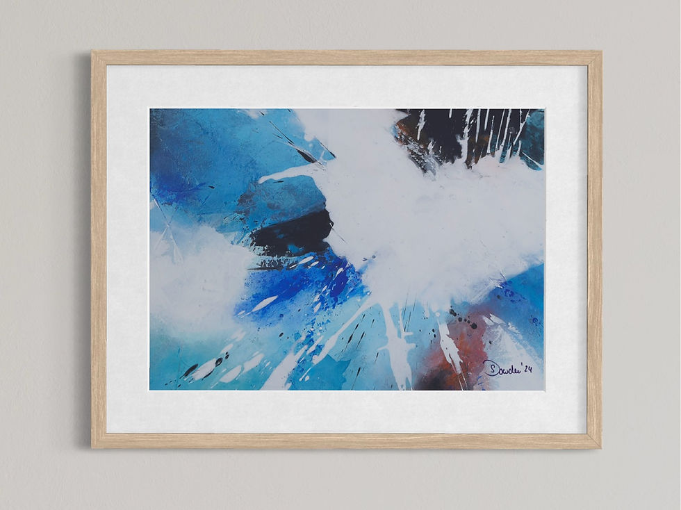 Miniaturbild: Giclée |  EXPLOSION DER RUHE Querformat 1E