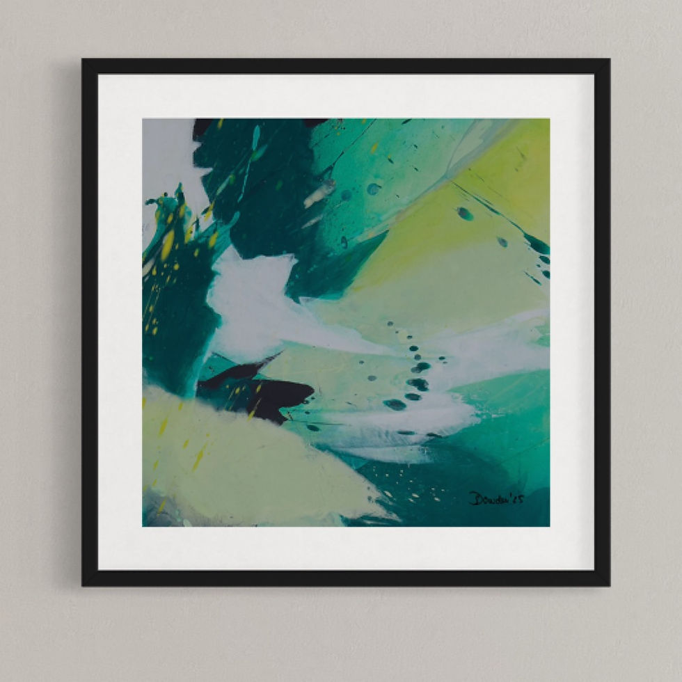 Miniaturbild: Giclée |  FREUDIGE HARMONIE  quadratisch 7S