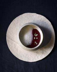 Vajilla de autor nueva coleccion 2025/2026 para restaurante Aramburu de Antonella Meloni