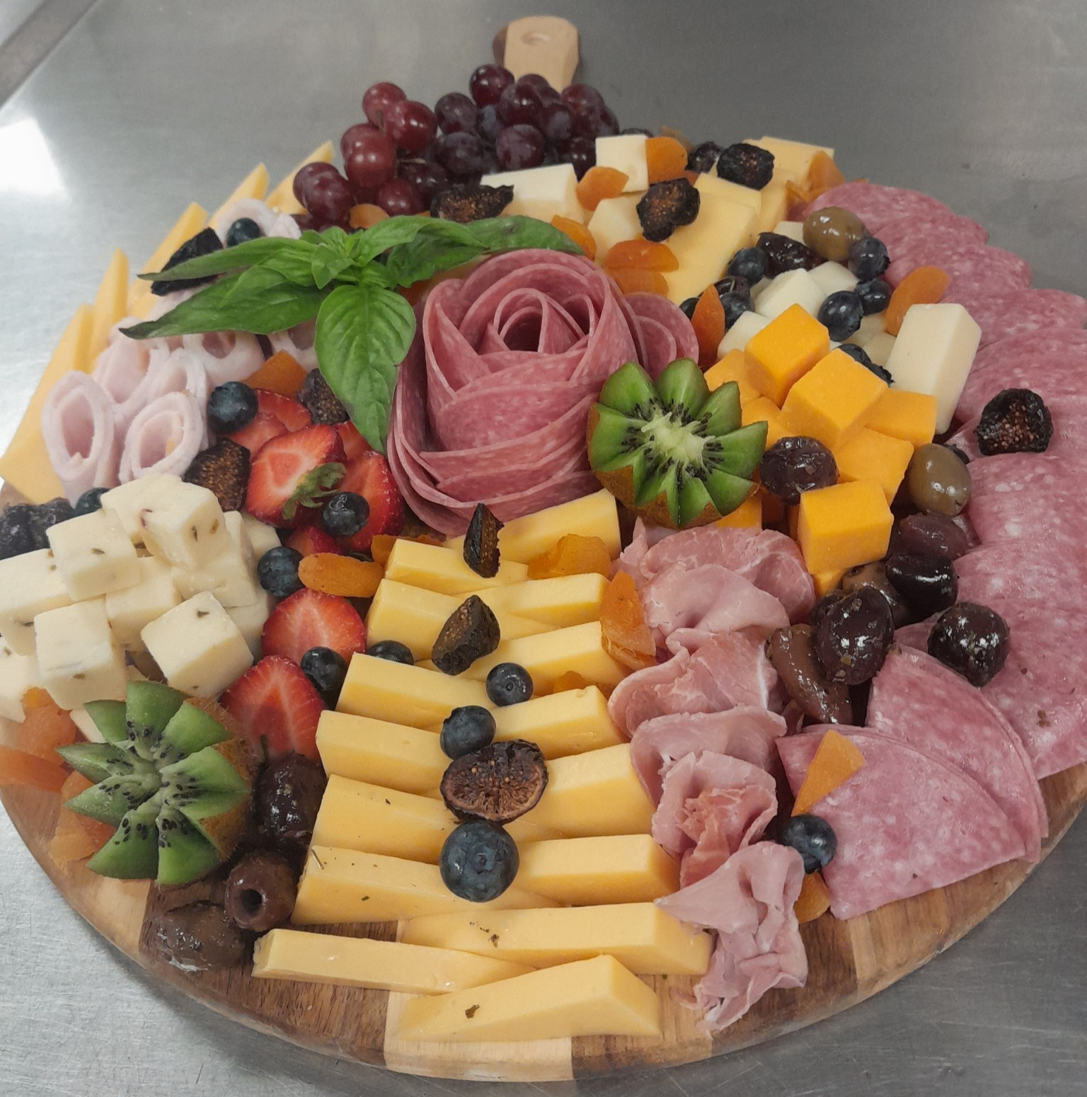 Arranged Food and Objects