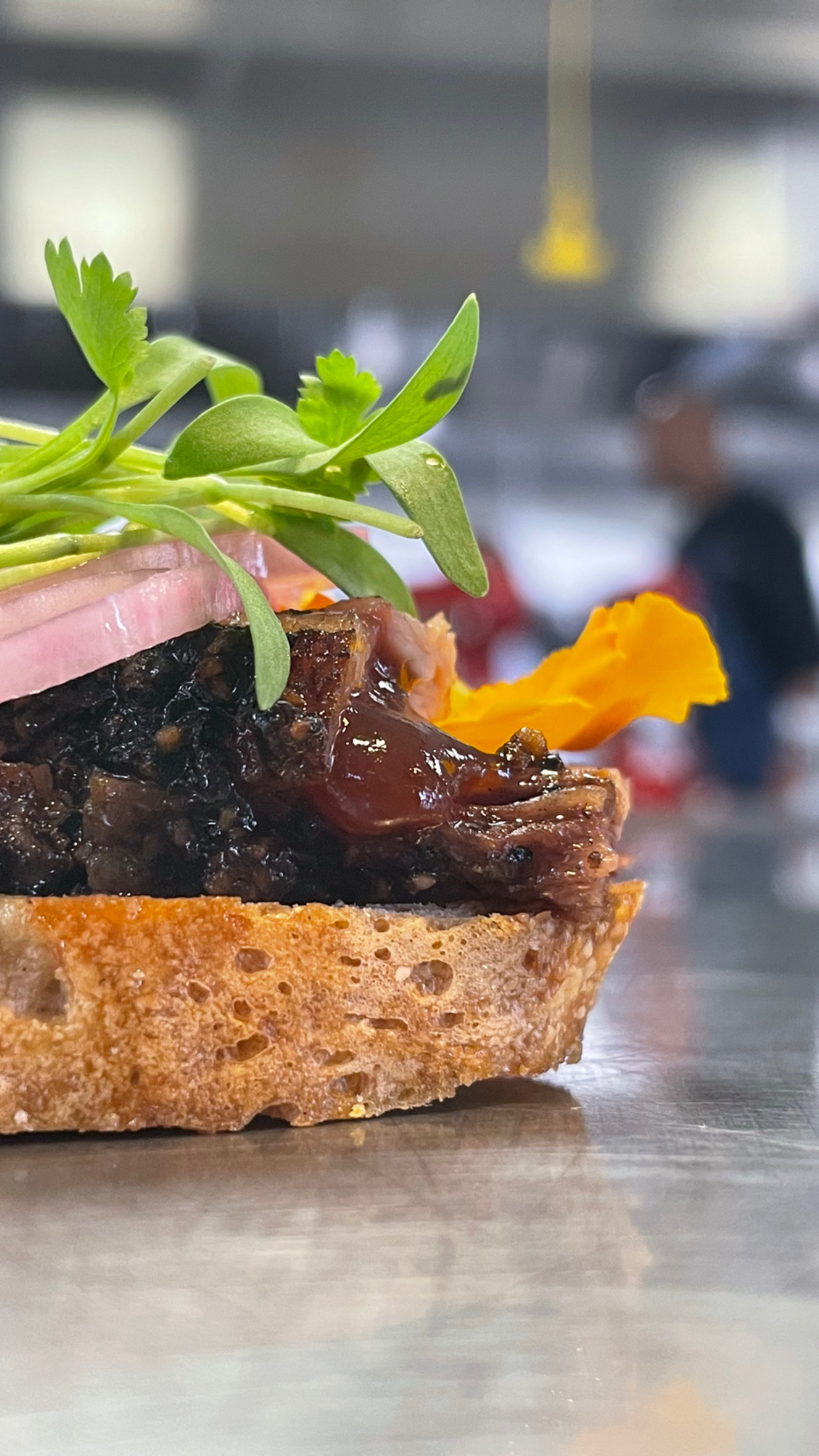 Arranged Food and Objects