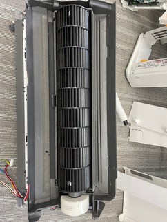 ファン取り外し