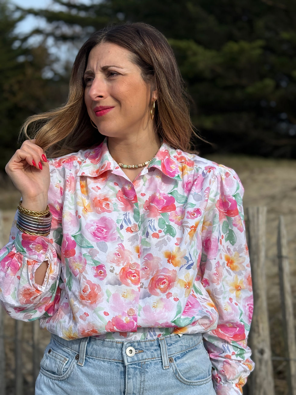 Miniature : La chemise Eline - kit couture