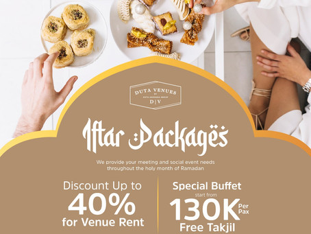 Iftar Package at Duta Venues