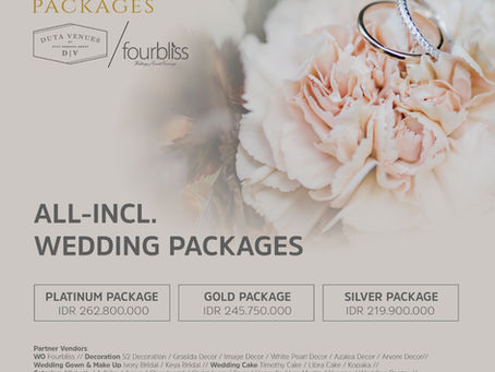 Premium Packages #DutaVenues x Fourbliss