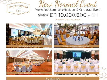 New Normal Event With Duta Venues