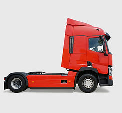 Red Semi Truck