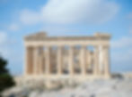 The parthenon in Greece