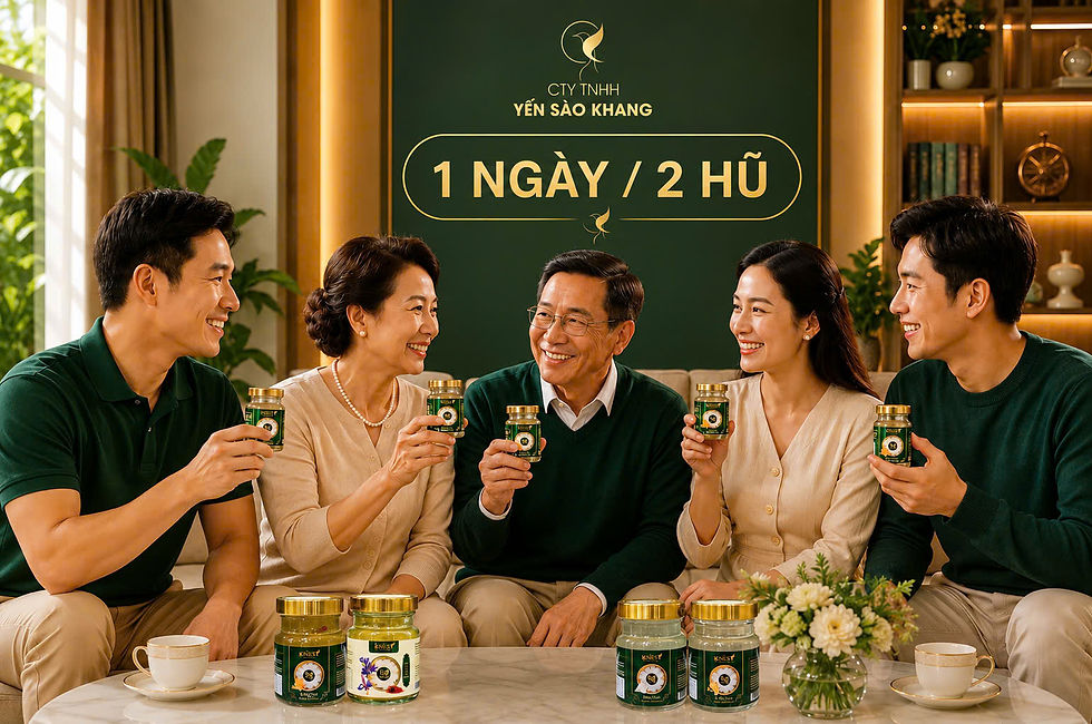 Người trưởng thành ăn tổ yến bao nhiêu là đủ - liều lượng 1 ngày/2hũ