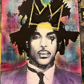 painting of the artist formerly known as prince