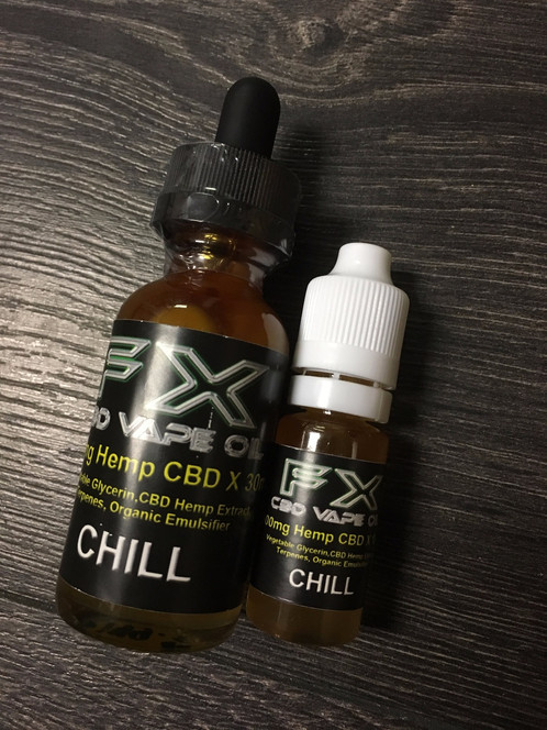 Fx Cbd Vape Oil Chill Strongest Available - 