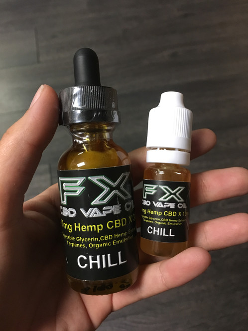 Fx Cbd Vape Oil Chill Strongest Available - 