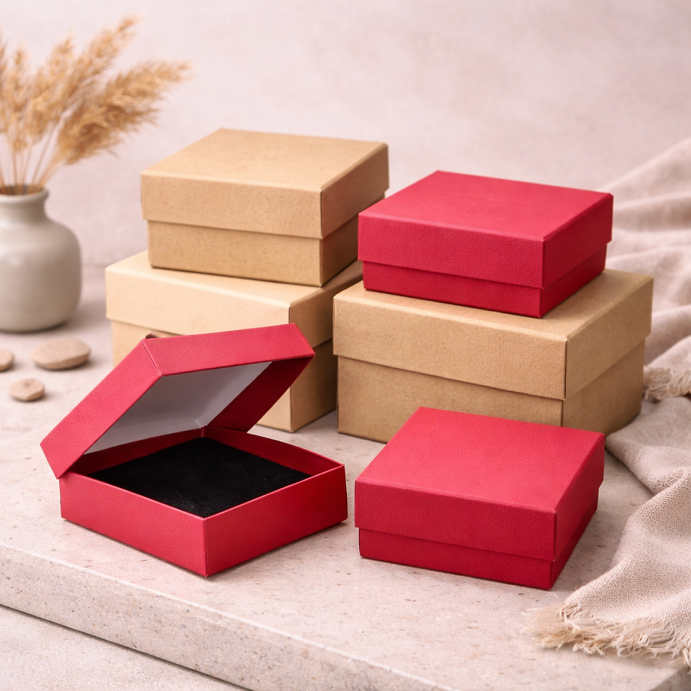 Luxury rigid boxes with custom design for branding and packaging
