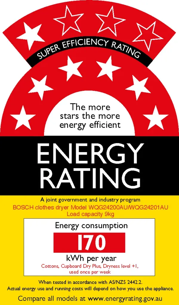 Thumbnail: Bosch WQG24200AU Heat Pump Dryer 9kg