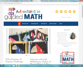 //Top 10 Guided Math Blogs//