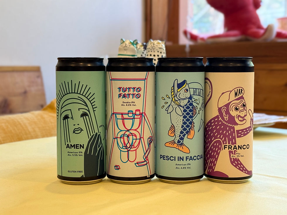 ゲストからの手土産帖「イタリアのクラフトビール」