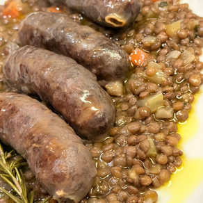 Salsiccia di carne d’orso［熊肉の自家製サルシッチャ］