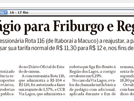 Atenção! Outro Aumento no Pedágio
