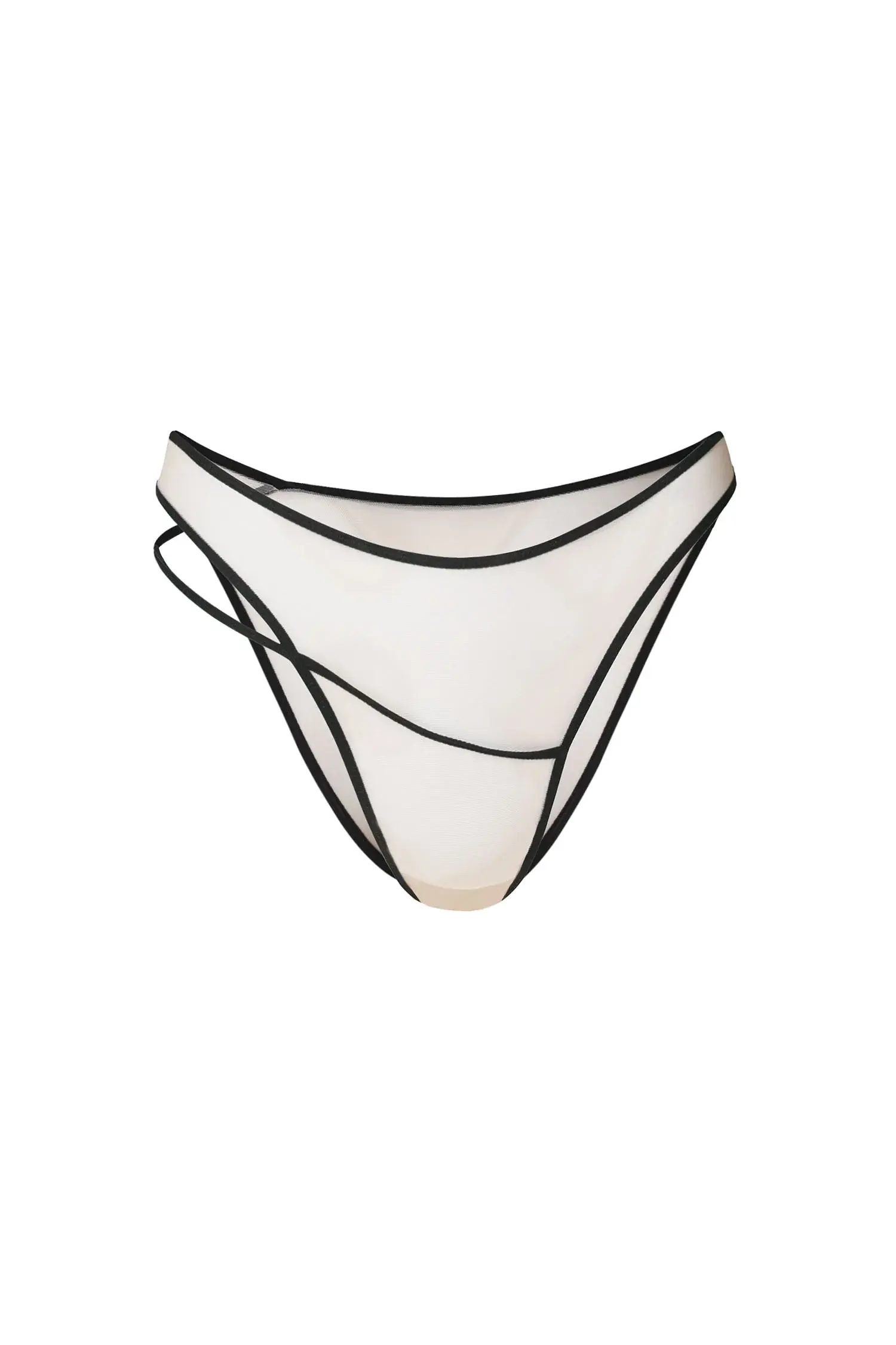 Overall Office - Spiral Undies / mid-rise / beige