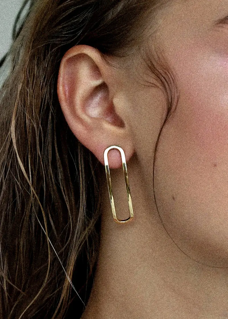 Miniatura: KATERINA REICH – Náušnice Earth N°1 Flora / pozlacené Ag