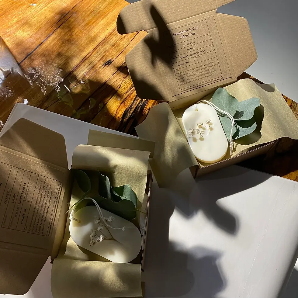 Miniatura: Bohemian Lab – Vonný vosk Jasmínový květ a zelený čaj