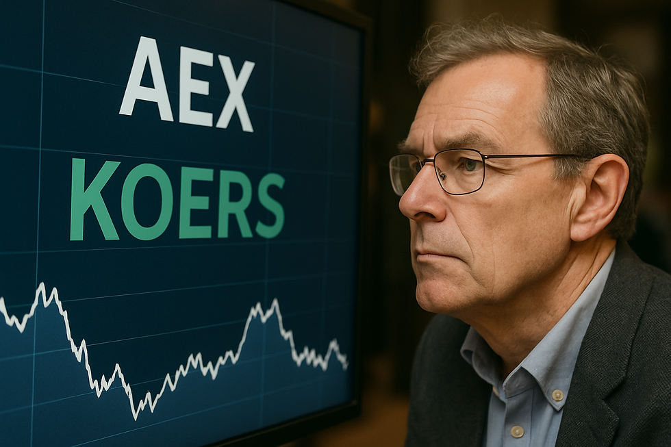 AEX Koers; ASML trekt index omhoog terwijl rentezorgen toenemen